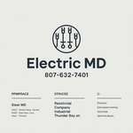 Electric M.D Logo - Entry #2658