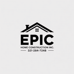 Epic Home Construction Inc Logo - Entry #1315