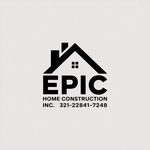 Epic Home Construction Inc Logo - Entry #1888