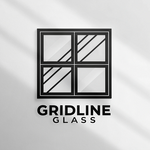Gridline Glass Logo - Entry #1085