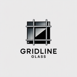 Gridline Glass Logo - Entry #598