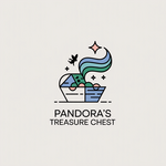 Pandora's Treasure Chest Logo - Entry #764