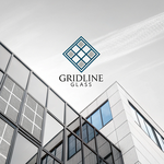 Gridline Glass Logo - Entry #1709