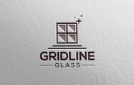 Gridline Glass Logo - Entry #644