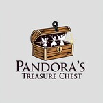 Pandora's Treasure Chest Logo - Entry #988