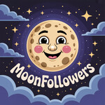 Moonfollowers Logo - Entry #1409