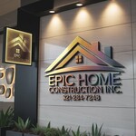 Epic Home Construction Inc Logo - Entry #806