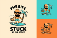 Stuck At The Office Logo - Entry #1203
