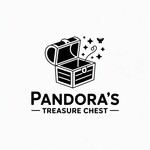 Pandora's Treasure Chest Logo - Entry #110