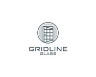 Gridline Glass Logo - Entry #9