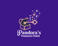 Pandora's Treasure Chest Logo - Entry #18