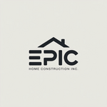 Epic Home Construction Inc Logo - Entry #1877