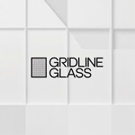 Gridline Glass Logo - Entry #768