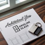 Gridline Glass Logo - Entry #485