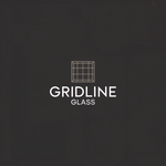 Gridline Glass Logo - Entry #422