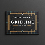 Gridline Glass Logo - Entry #1768