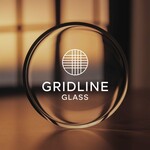 Gridline Glass Logo - Entry #186