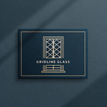 Gridline Glass Logo - Entry #940