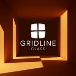 Gridline Glass Logo - Entry #816