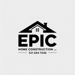 Epic Home Construction Inc Logo - Entry #1335