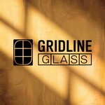 Gridline Glass Logo - Entry #842