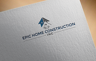 Epic Home Construction Inc Logo - Entry #1027