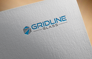 Gridline Glass Logo - Entry #372