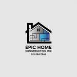 Epic Home Construction Inc Logo - Entry #1325