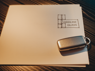 Gridline Glass Logo - Entry #389