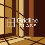 Gridline Glass Logo - Entry #839