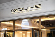 Gridline Glass Logo - Entry #674