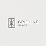 Gridline Glass Logo - Entry #85