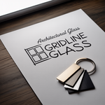 Gridline Glass Logo - Entry #558