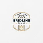 Gridline Glass Logo - Entry #1747