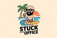 Stuck At The Office Logo - Entry #1225