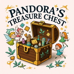 Pandora's Treasure Chest Logo - Entry #473