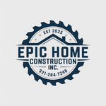 Epic Home Construction Inc Logo - Entry #1136