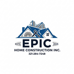 Epic Home Construction Inc Logo - Entry #653
