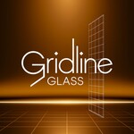 Gridline Glass Logo - Entry #678