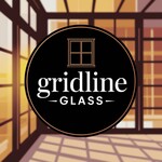 Gridline Glass Logo - Entry #826