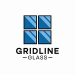 Gridline Glass Logo - Entry #1076