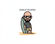 Stuck At The Office Logo - Entry #1