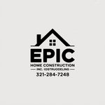 Epic Home Construction Inc Logo - Entry #1885