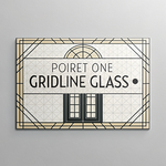 Gridline Glass Logo - Entry #944