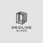 Gridline Glass Logo - Entry #490