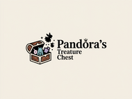 Pandora's Treasure Chest Logo - Entry #150