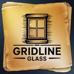 Gridline Glass Logo - Entry #847