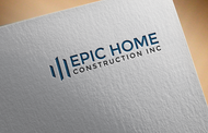 Epic Home Construction Inc Logo - Entry #1034