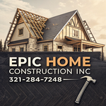 Epic Home Construction Inc Logo - Entry #1862