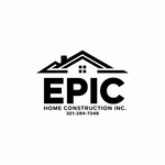 Epic Home Construction Inc Logo - Entry #1239
